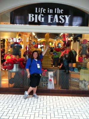 Board President Kathy Cahill was loving Life in the Big Easy